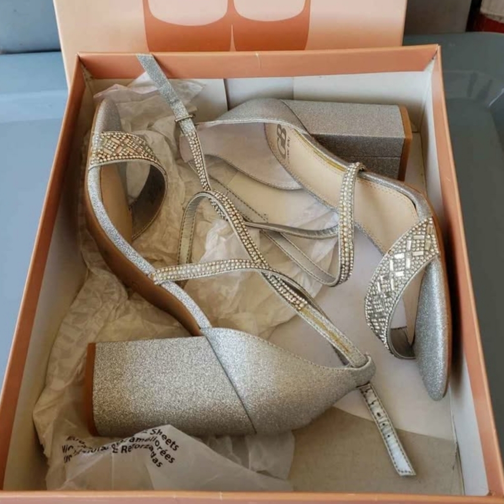 New in box GB heels size 10